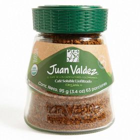 Cafe Liofilizado Juan Valdez Orgánico 95 g
