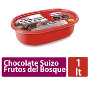 Helado de Leche Trendy Sabor Chocolate Suizo y Frutos del Bosque 1 L