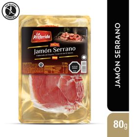 Jamón Serrano La Preferida 80 g