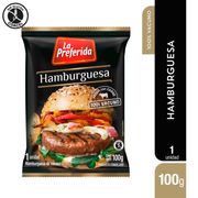 Hamburguesa Vacuno La Preferida 100 g