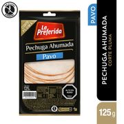 Pechuga de Pavo La Preferida Ahumada 125 g