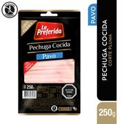 Pechuga de Pavo La Preferida Cocida 250 g