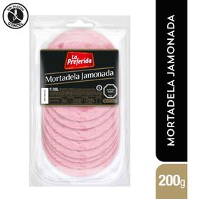 Mortadela Jamonada La Preferida 200 g