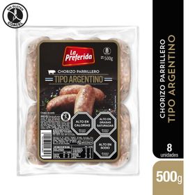 Chorizo Tipo Argentino La Preferida 500 g