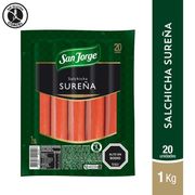 Salchicha Sureña San Jorge 1 kg 20 un.