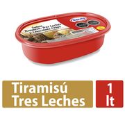 Helado de Leche Trendy Sabores Tiramisú Chocolate y Tres Leches 1 L