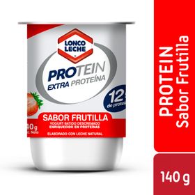 Yogurt Loncoleche Protein Frutilla 140 g