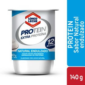 Yogurt Loncoleche Protein Natural Endulzado 140 g