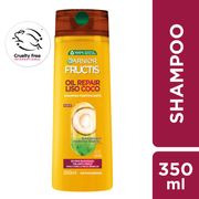 Shampoo Fructis Liso Coco 350 ml