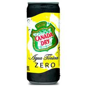Pack 6 un. Bebida Agua Tónica Canada Dry Zero 310 ml
