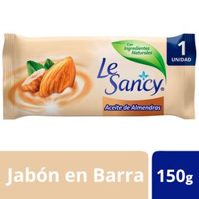 Jabón Barra Le Sancy Aceite de Almendras 150 g