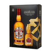 Pack Whisky Chivas Regal 12 Años 40° 750 cc + Whisky Extra 40° 200 cc