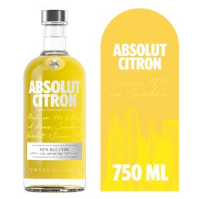 Vodka Absolut Citron 40° 750 cc