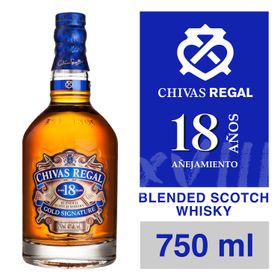 Whisky Chivas Regal 18 Años 40° 750 cc