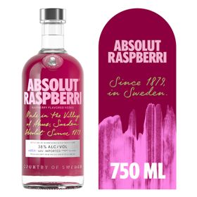 Vodka Absolut Raspberri 38° 750 cc