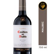 Vino Casillero del Diablo Reserva Malbec 750 cc