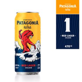 Cerveza Patagonia Red Lager 5.0° 470 cc