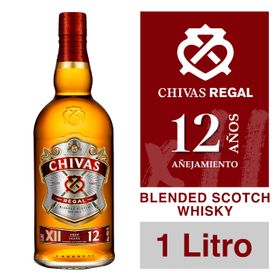 Whisky Chivas 12 años 40° 1 L
