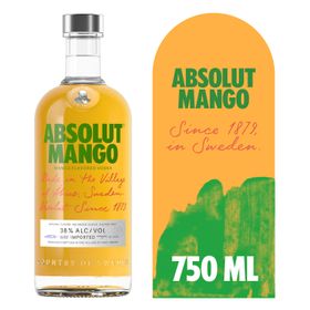 Vodka Absolut Mango 38° 750 cc