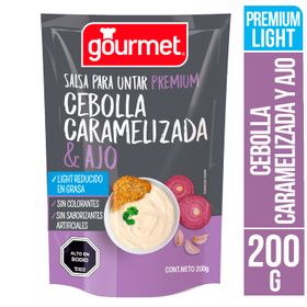Salsa Para Untar Gourmet Premium Cebolla y Ajo 200 g