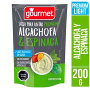 Salsa para Untar Gourmet Premium Alcachofa Espinaca 200 g
