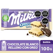 Chocolate Blanco Milka Relleno Con Oreo 100 g