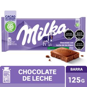 Chocolate de Leche Milka 125 g
