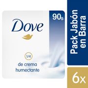 Jabón Barra Dove Original 6 un. 90 g