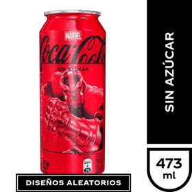 Bebida Coca-Cola Marvel lata 473 cc
