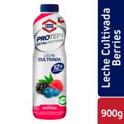 Leche Cultivada Loncoleche Protein Berries 900 ml