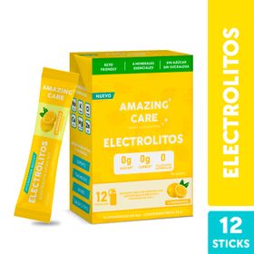 Electrolitos Sabor Limonada 12 Sticks