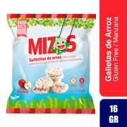 Galletas de Arroz Mizos Manzana 16 g