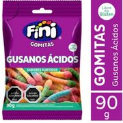 Gomitas Fini Gusanos Ácidos 90 g