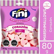 Marshmallows Fini Corazón 80 g