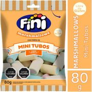 Marshmallows Fini Mini Tubo 80 g