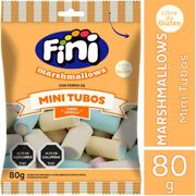 Marshmallows Fini Mini Tubo 80 g