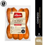 Chorizo Artesanal La Preferida Centenario 400 g