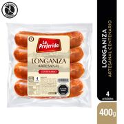 Longaniza Artesanal Centenario La Preferida 400 g