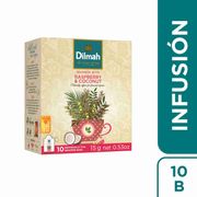 Infusión Dilmah Rooibos Frambuesa Coco 10 Bolsitas