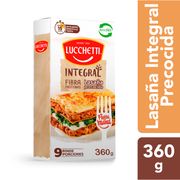 Lasaña Precocida Lucchetti Integral 360 g