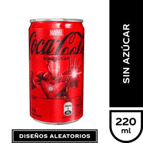 Bebida Coca-Cola Sin Azúcar 220 ml