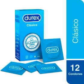 Preservativo Durex Clásico 12 un.