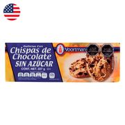 Galletas Voortman Con Chips de Chocolate Sin Azúcar 227 g