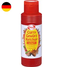 Ketchup Hela Sabor Curry Picante 300 ml