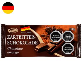 Chocolate amargo 100 g