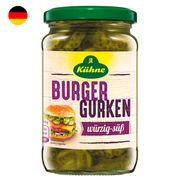 Pepinillos Kühne Rebanadas Burger 185 g