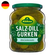 Pepinillos Kühne Salz-Dill Gurken Frasco 650 ml