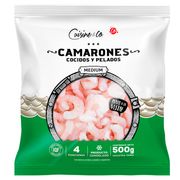 Camarones Cocidos y Pelados Medianos 500 g