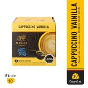 Café Cápsulas Marley Coffe Cappucino Vainilla Talkin Blues 10 un.