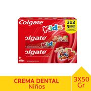 Pasta Dental Colgate Kids Frutilla 50 g 3 un.